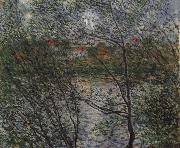 Claude Monet Springtime through the Branches oil painting reproduction